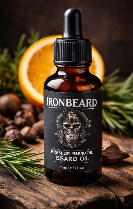 IRONBEARD Premium Beard Oil (30ml)