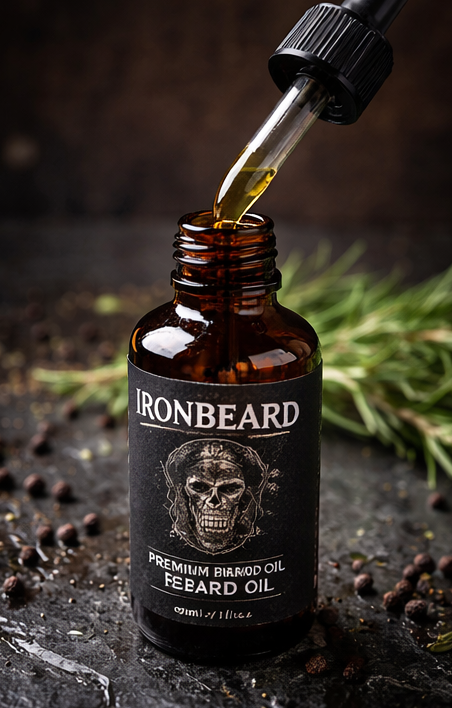 IRONBEARD Premium Beard Oil (30ml)